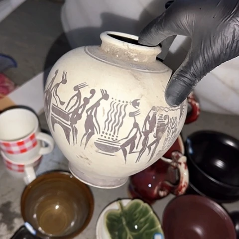 瓷片国营厂库存罐子