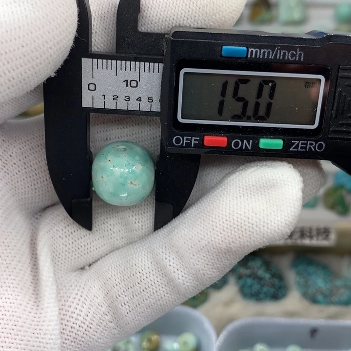 绿松石未镶嵌珠宝半成品