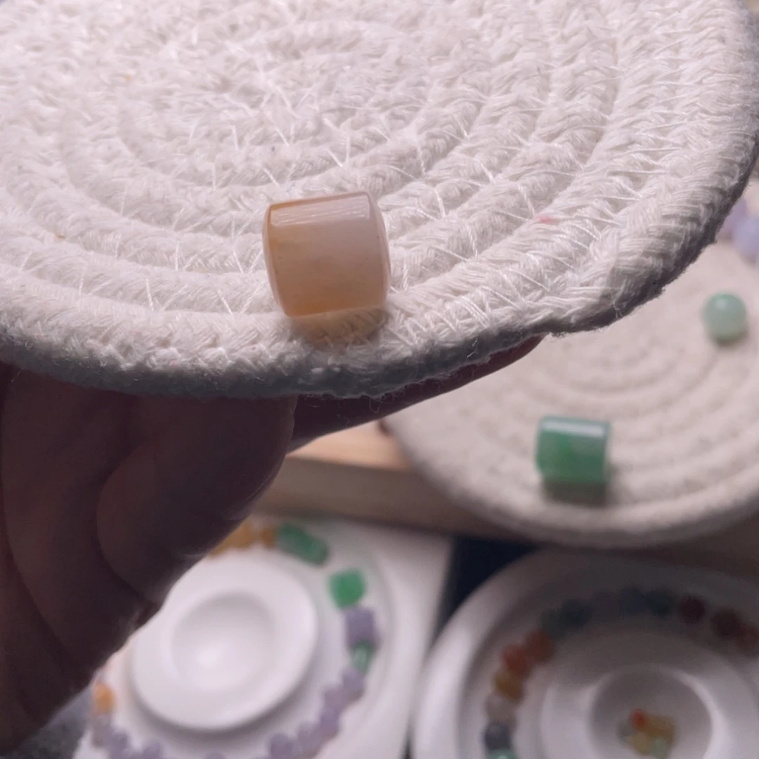 未镶嵌手链翡翠?****y桶珠卡12