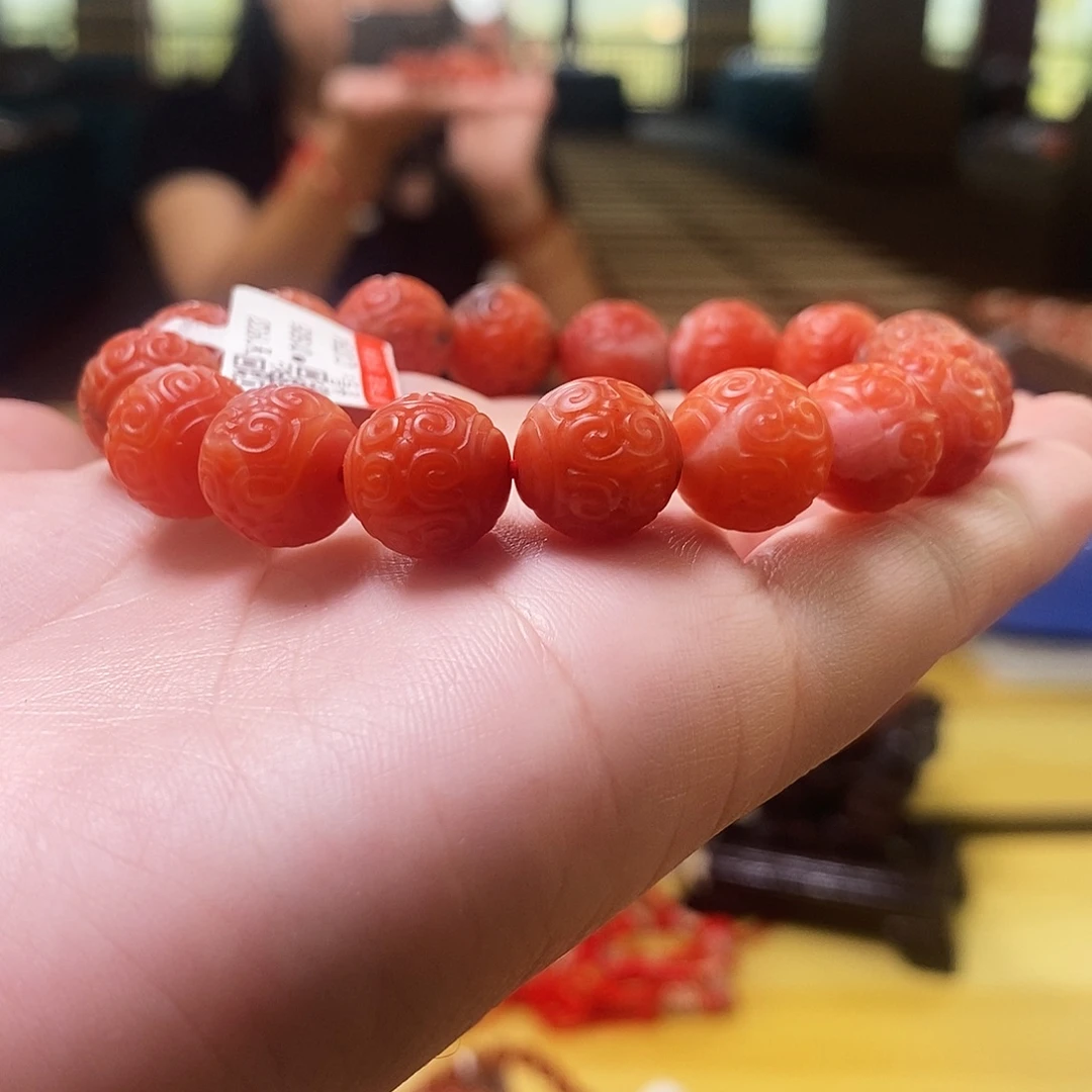 南红玛瑙未镶嵌手链63