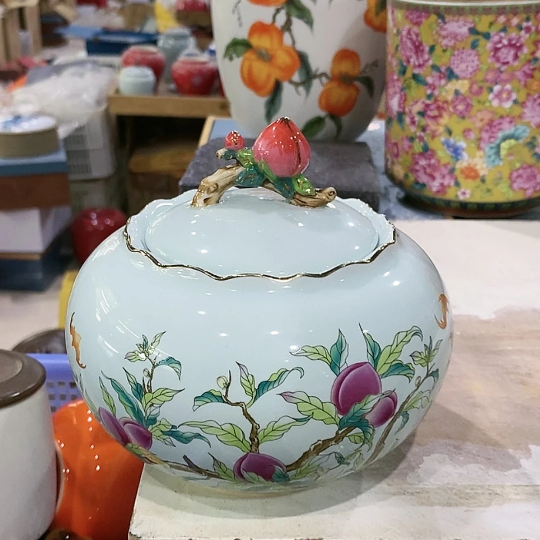 【闪购商品】罐陶瓷茶叶罐密封罐