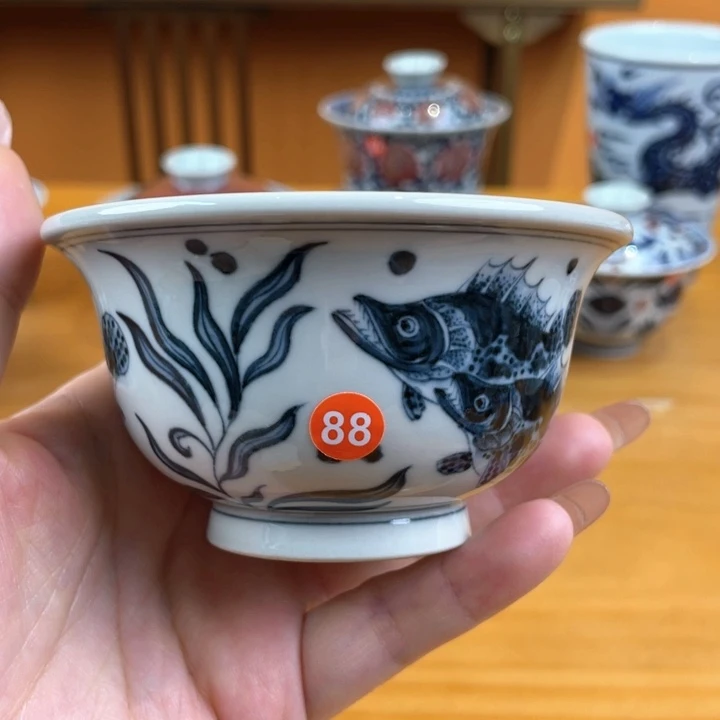 杯子景德镇手绘哈哈哈哈哈哈