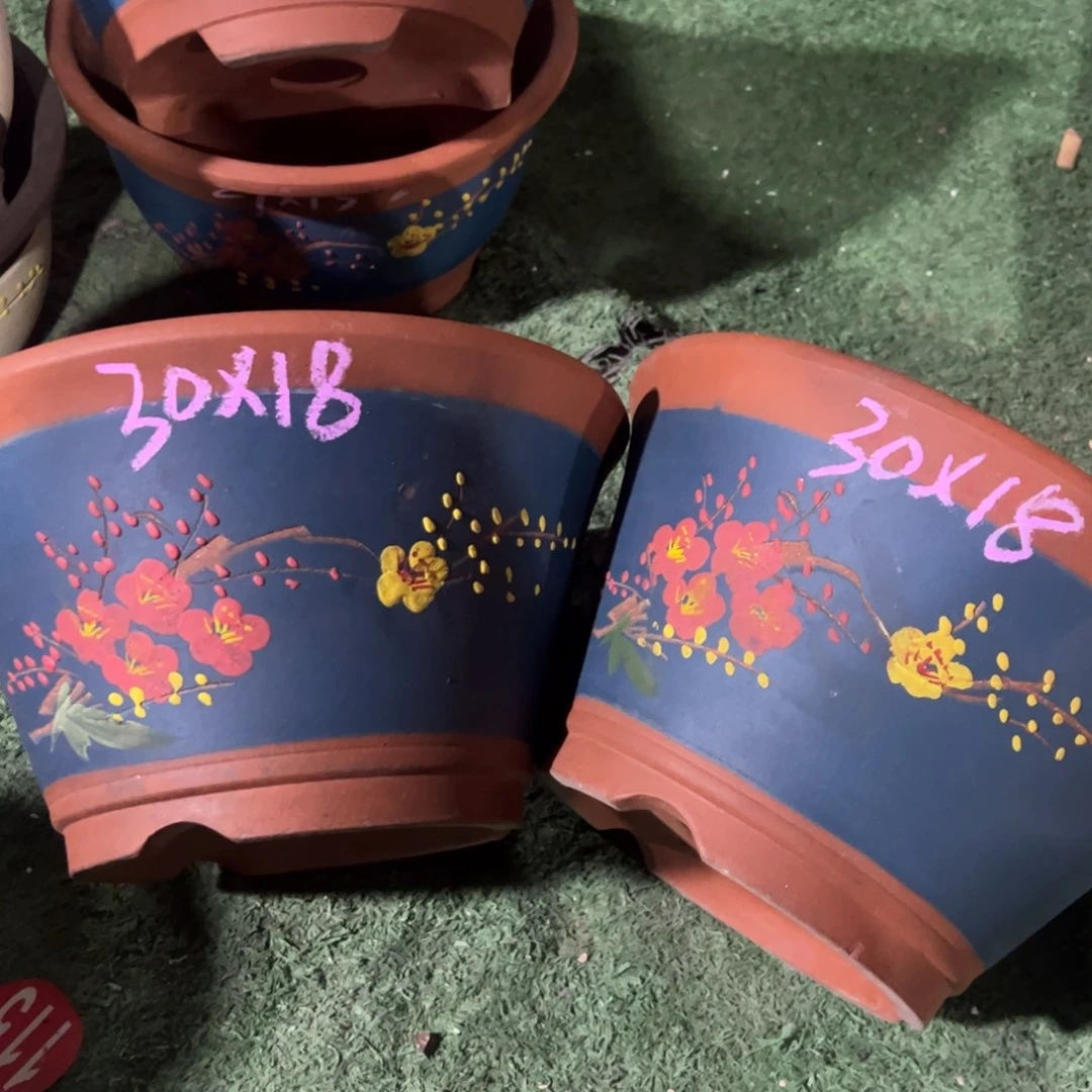 紫砂花盆紫砂花盆