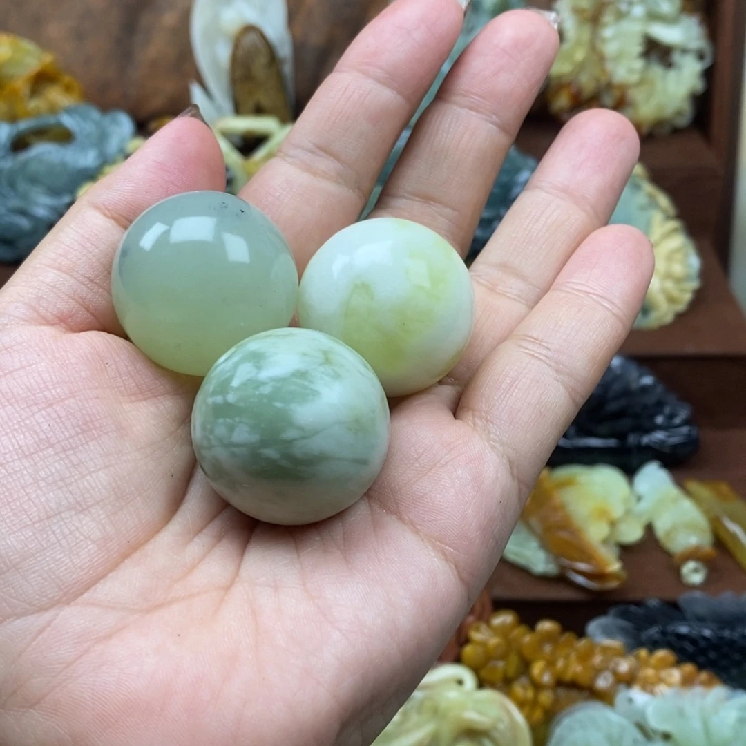 星***星蛇纹石玉未镶嵌吊坠(不含链)微瑕