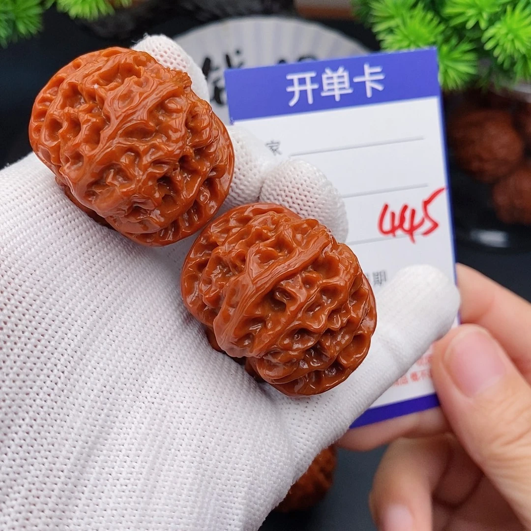 文玩核桃把件38苹果园445