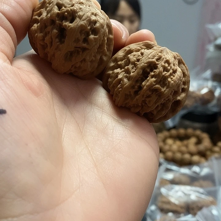 文玩核桃把件41蜡皮千佛山小众