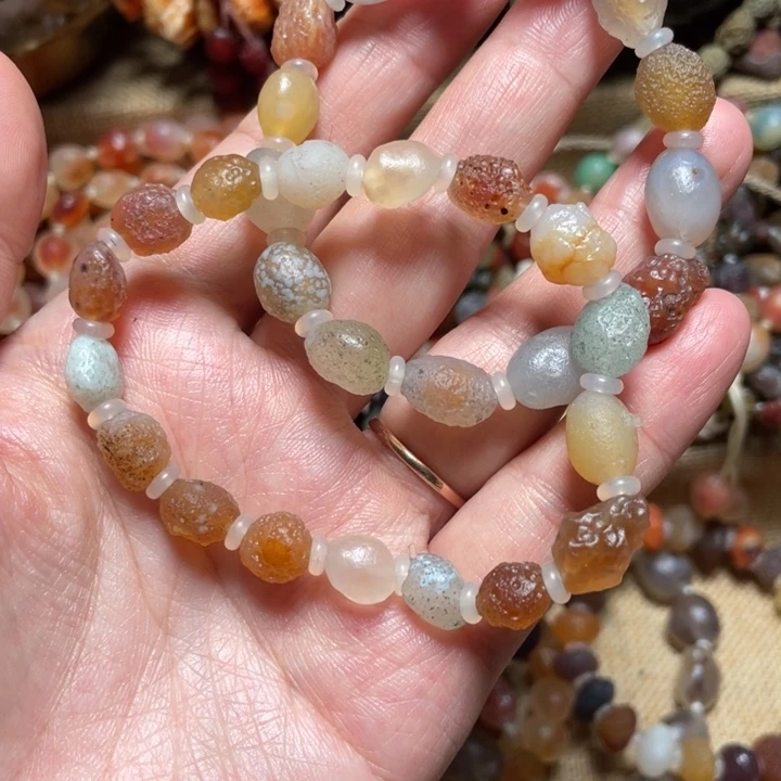 玛瑙/玉髓合金手链