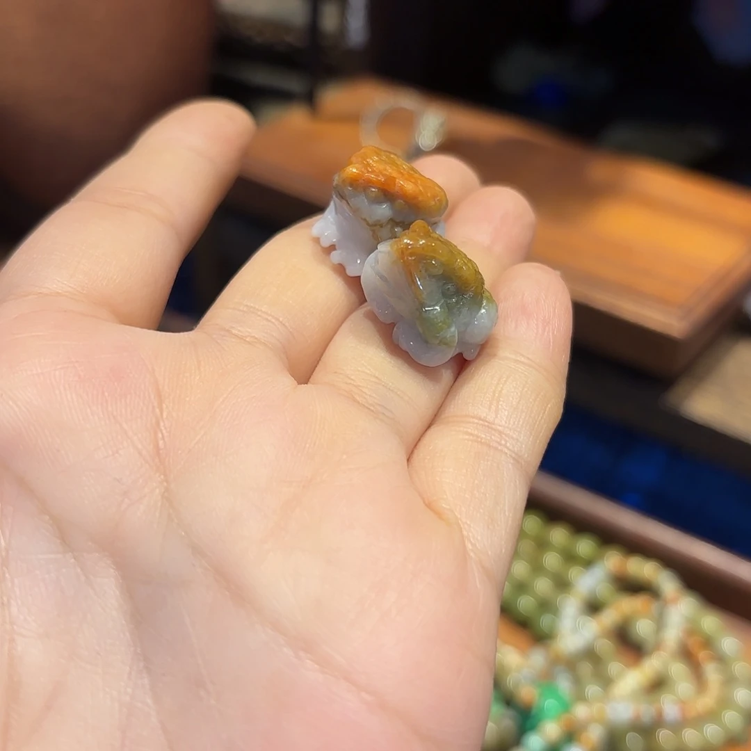 翡翠颈饰未镶嵌原创