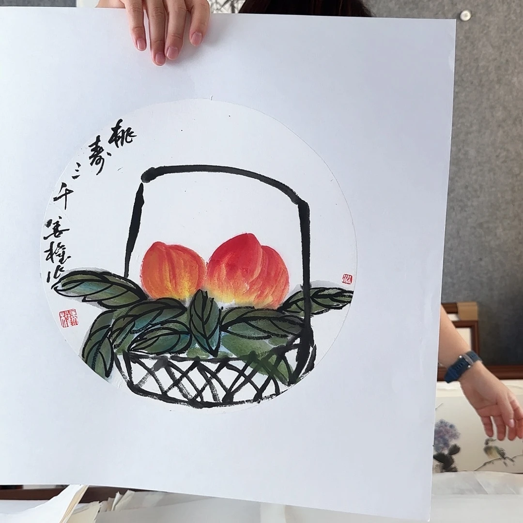 国画福利品 纯手绘