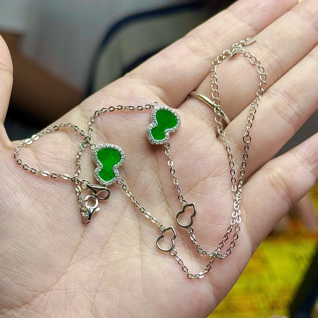 【CH】翡翠葫芦手链（多样性发其一）