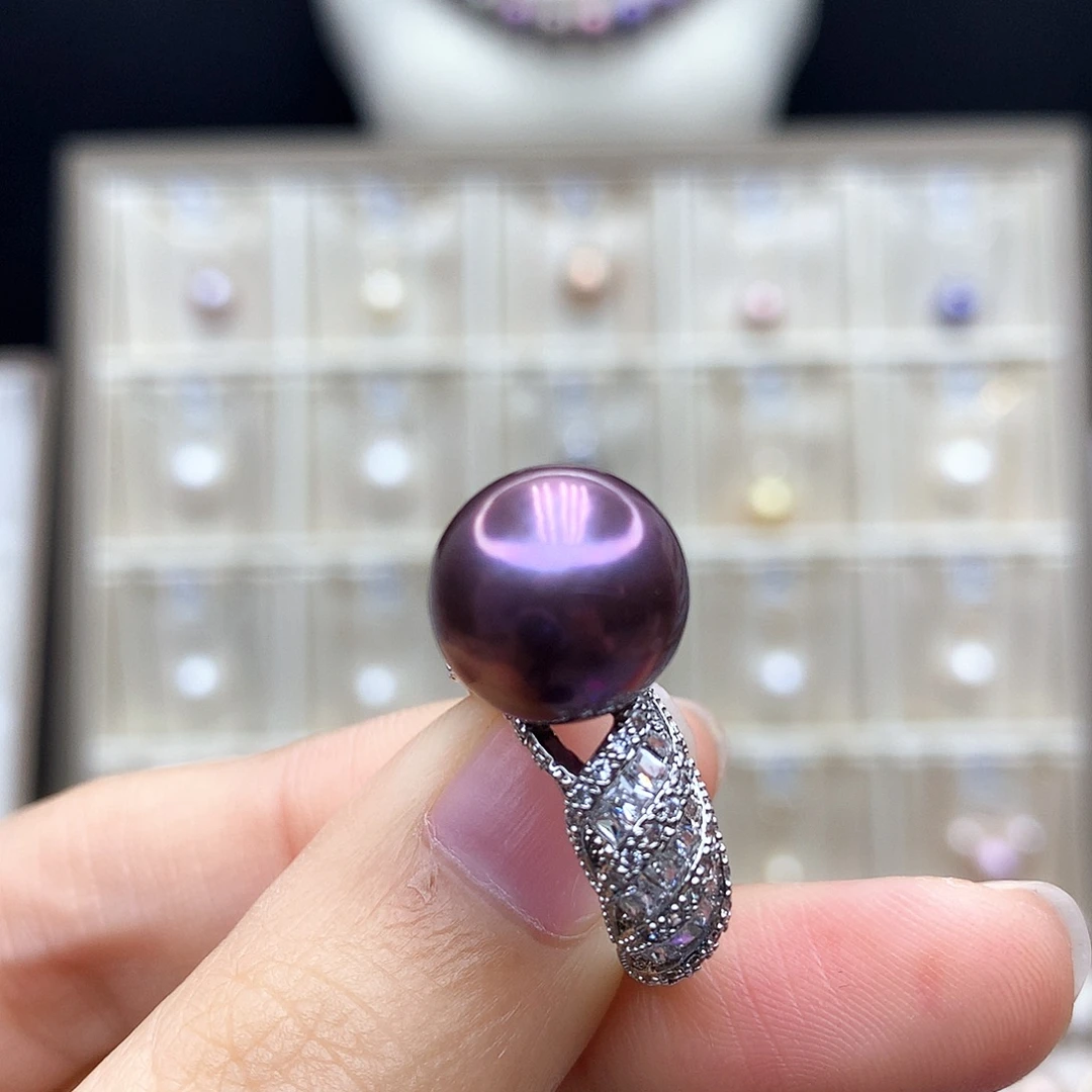 念***安颈饰合金淡水珍珠