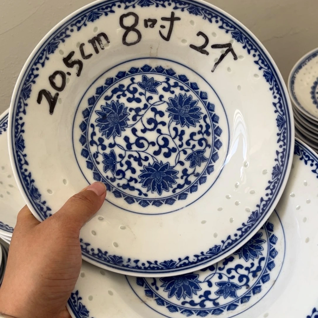 景德镇高温下细白瓷餐具