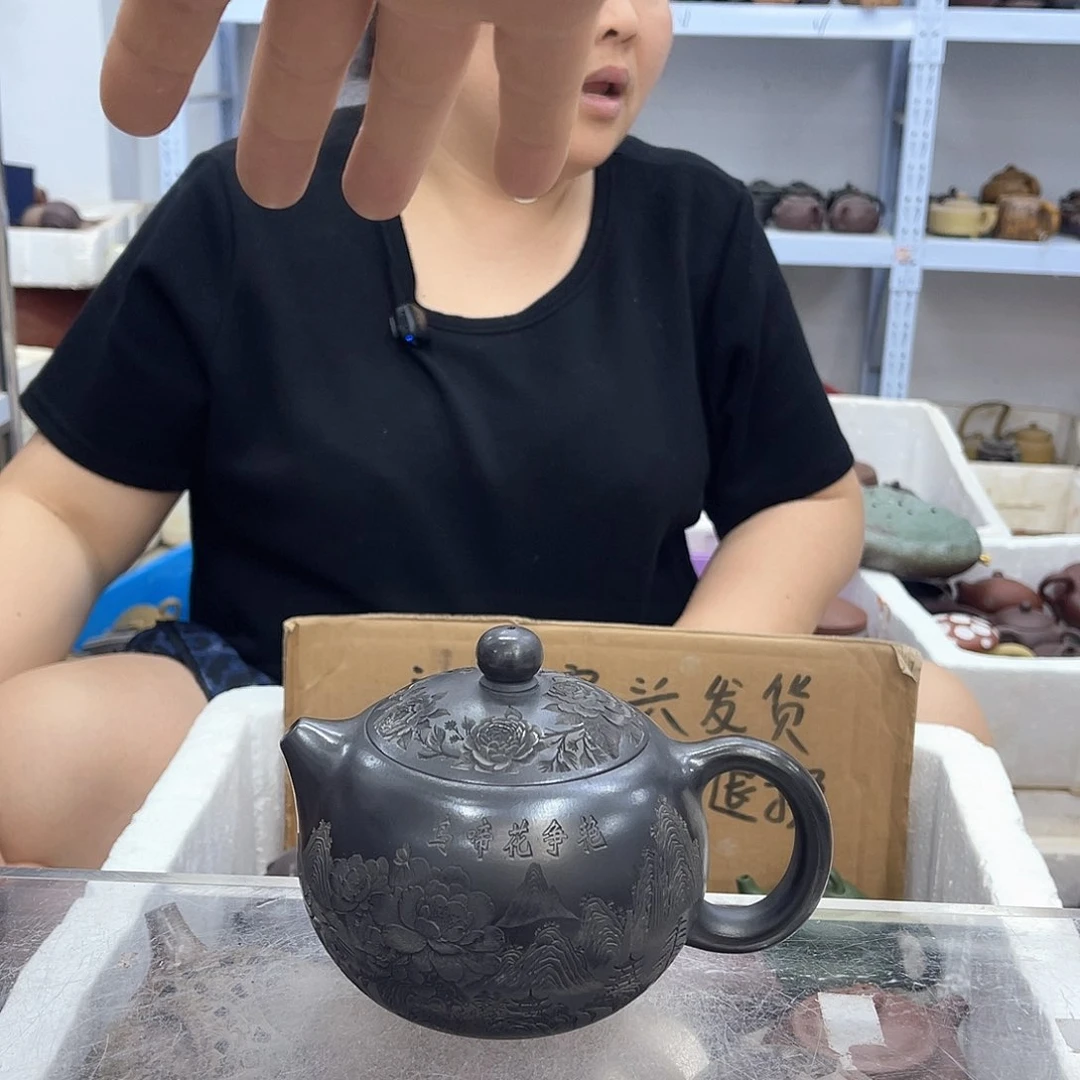 茶壶紫砂宜兴紫砂壶瑕疵