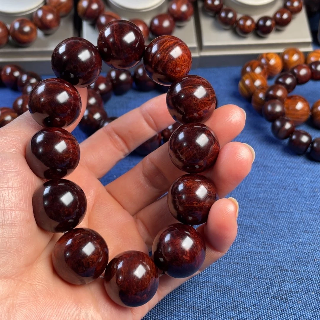 平***心手串/手链黄花梨/降香黄檀