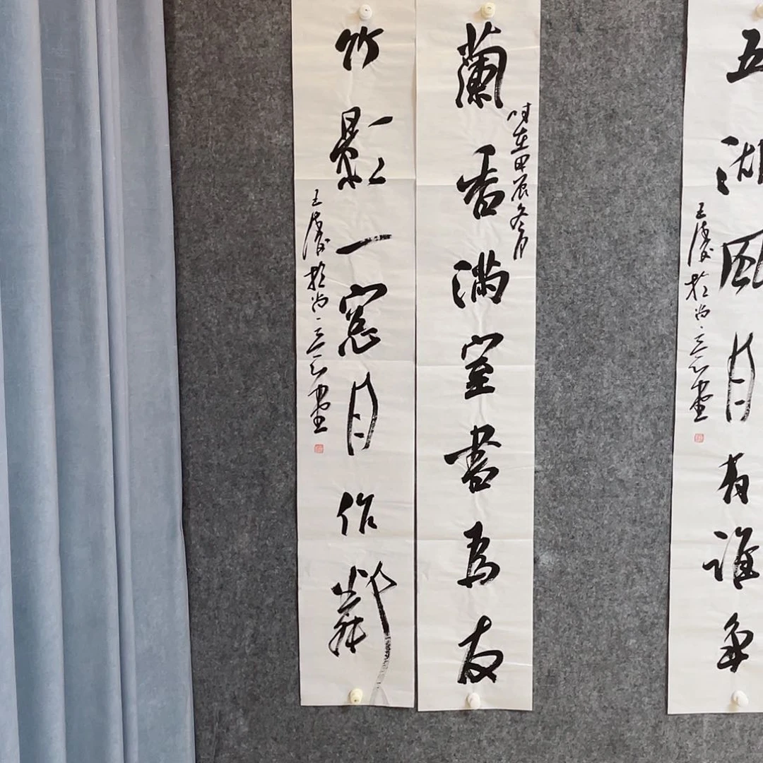 书法中书协会员王涛138×25×2