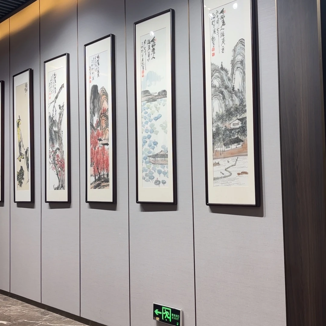 大***米横款精品书画作品欣赏