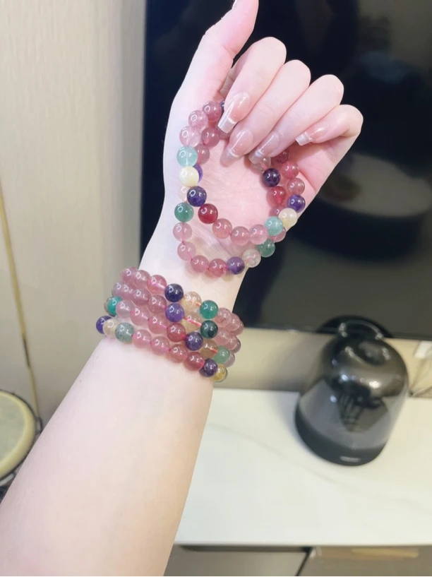 合金手链 多宝草莓