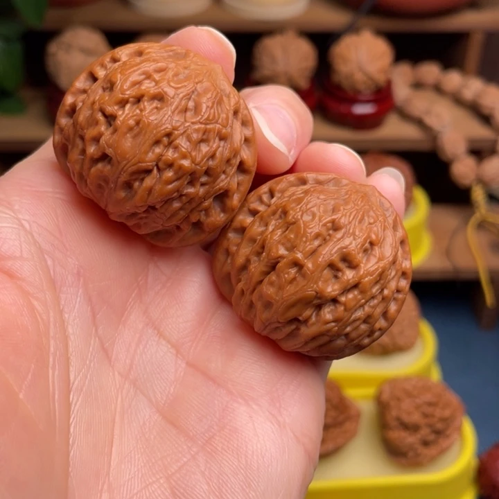 文玩核桃把件铁锤38