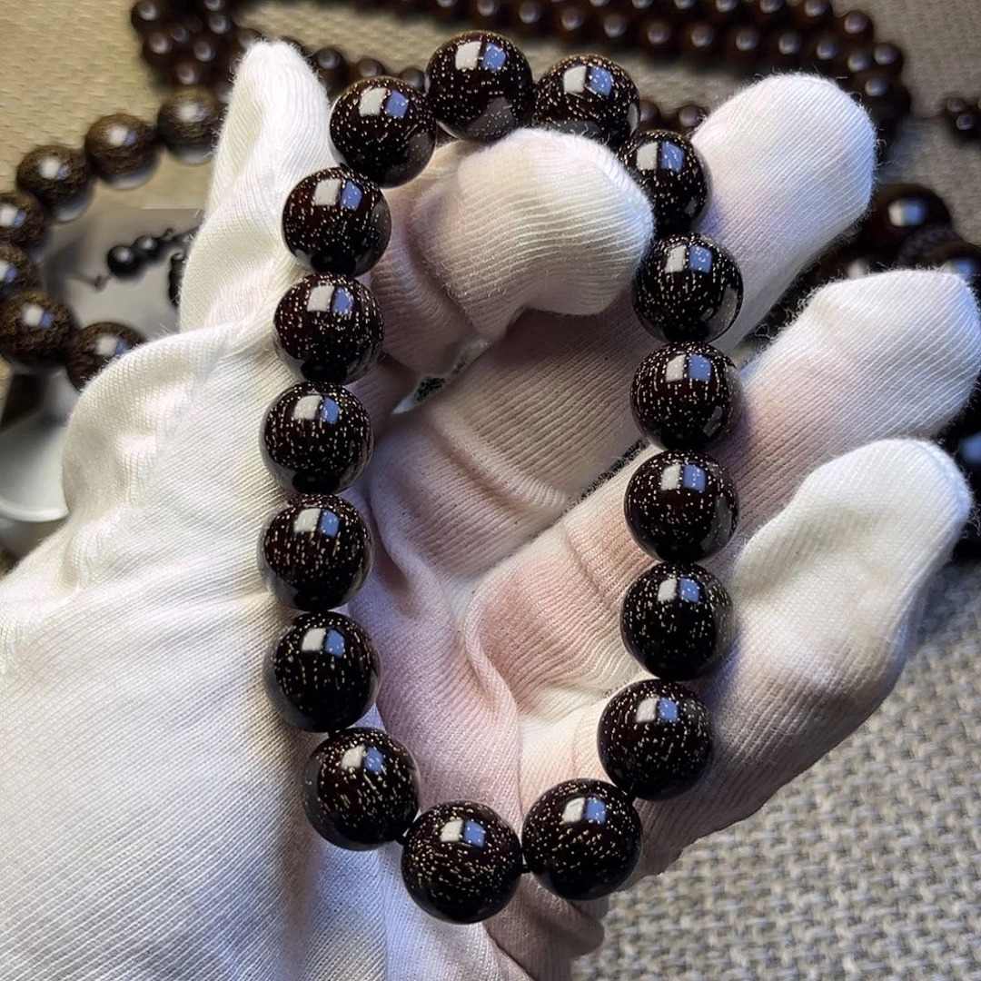 檀香紫檀（小叶紫檀）1.2 17颗爆星