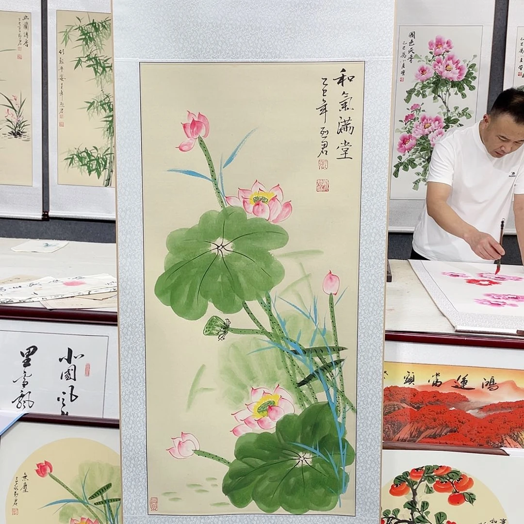 国画手绘作品手绘作品