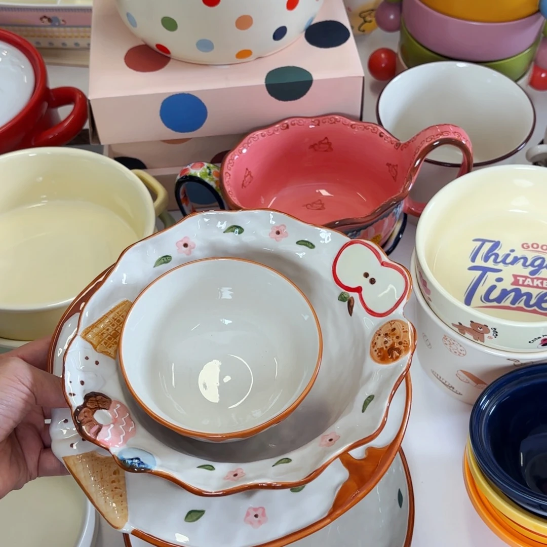 白瓷海派甜心六件套