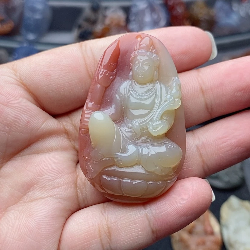 【闪购商品】未镶嵌定制石英质玉吊坠
