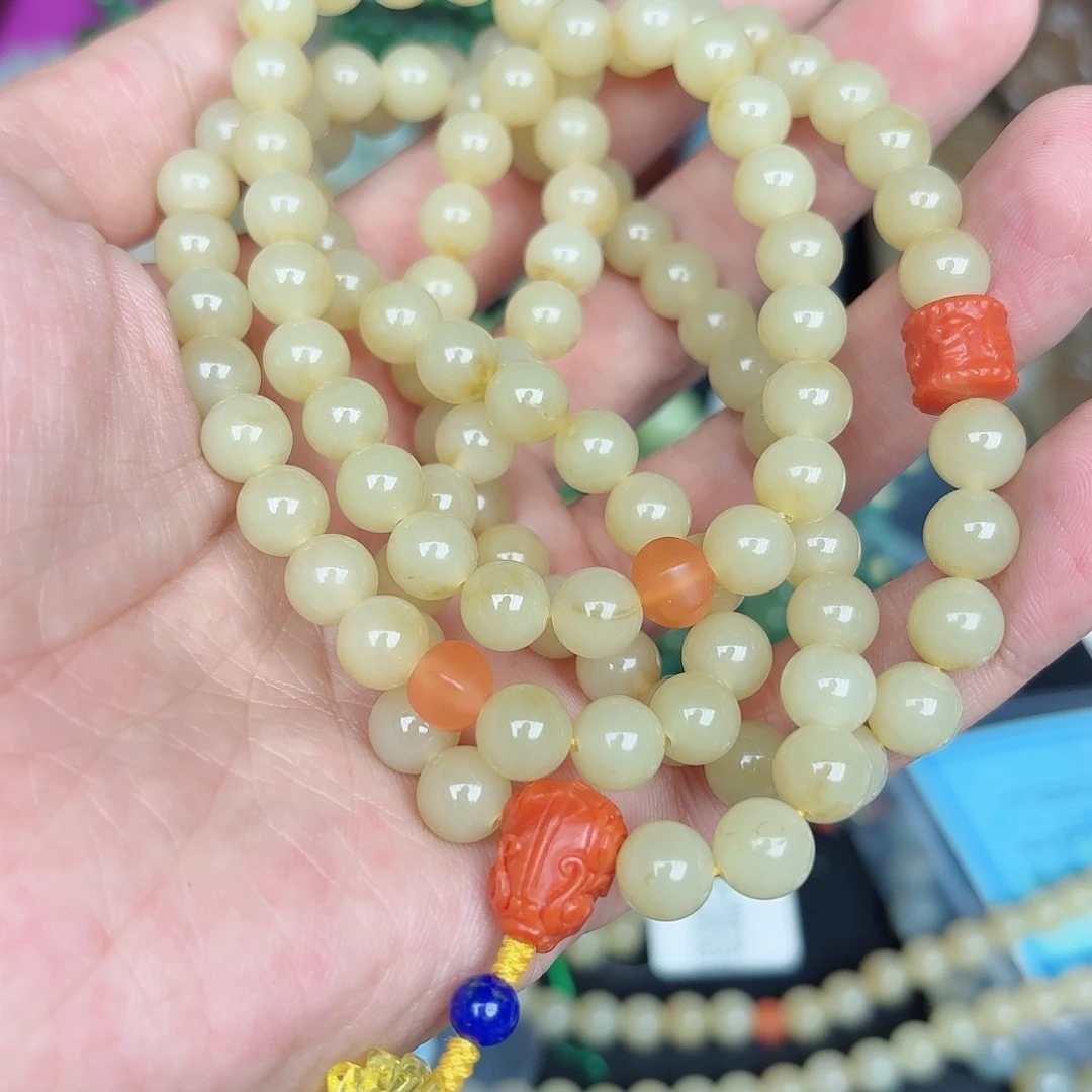 和田玉手链未镶嵌