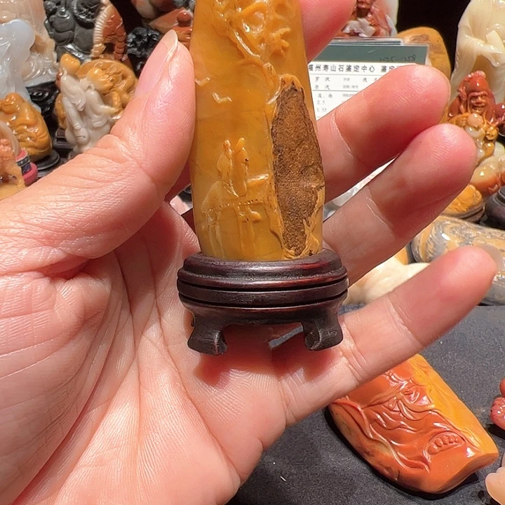 呈***之寿山石寿山石田黄石