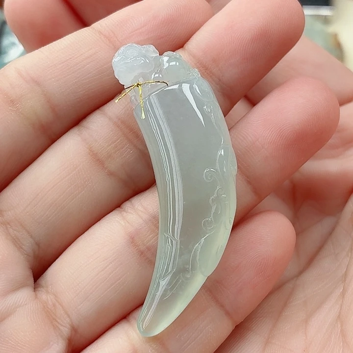 翡翠未镶嵌挂件天然翡翠a货