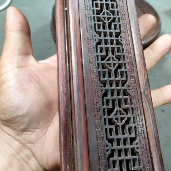有机玻璃红木底座底座底座