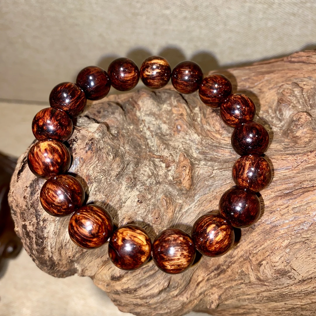 【美比】海南红降土埋1.2圆珠单圈（红油）