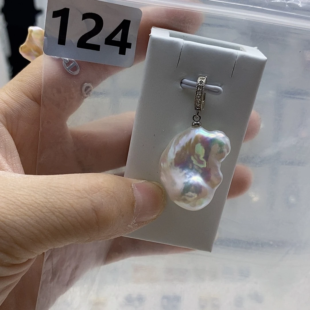 颈饰合金淡水珍珠