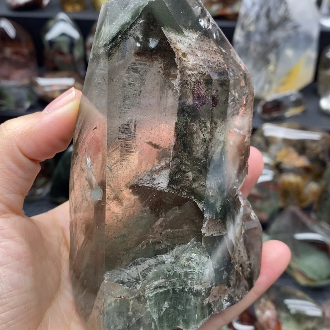 珠宝半成品水晶未镶嵌