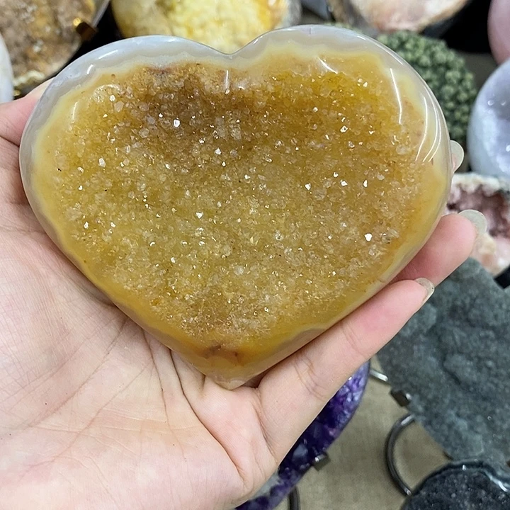 紫晶珠宝半成品未镶嵌