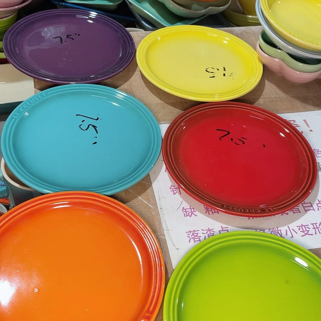 瓷片微瑕陶瓷餐具6个装