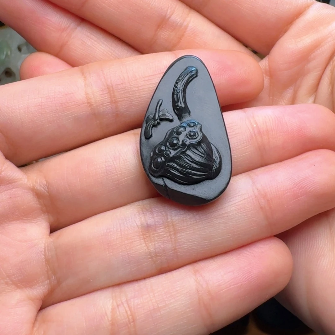 悟***参和田玉未镶嵌挂件