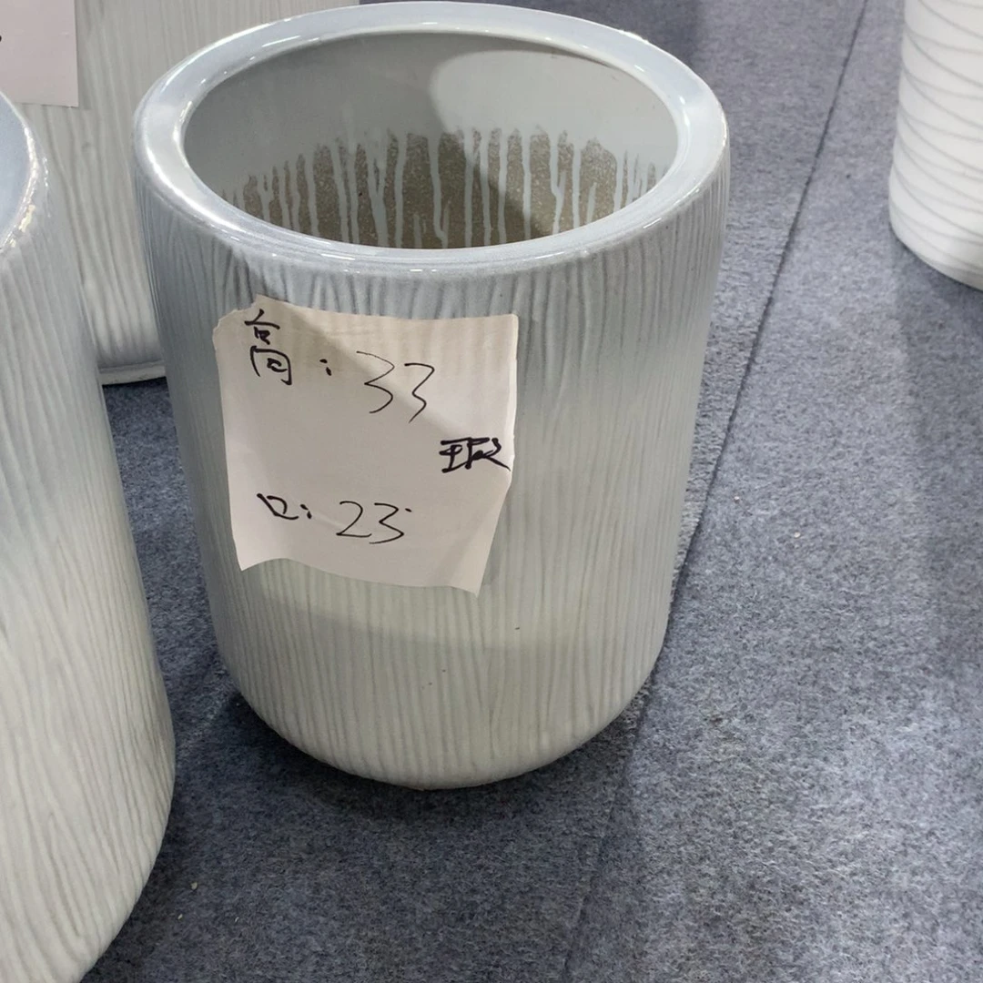 高温陶瓷花盆微瑕