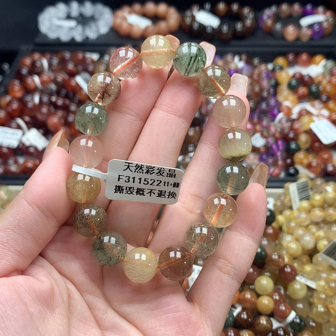 未镶嵌手链水晶，