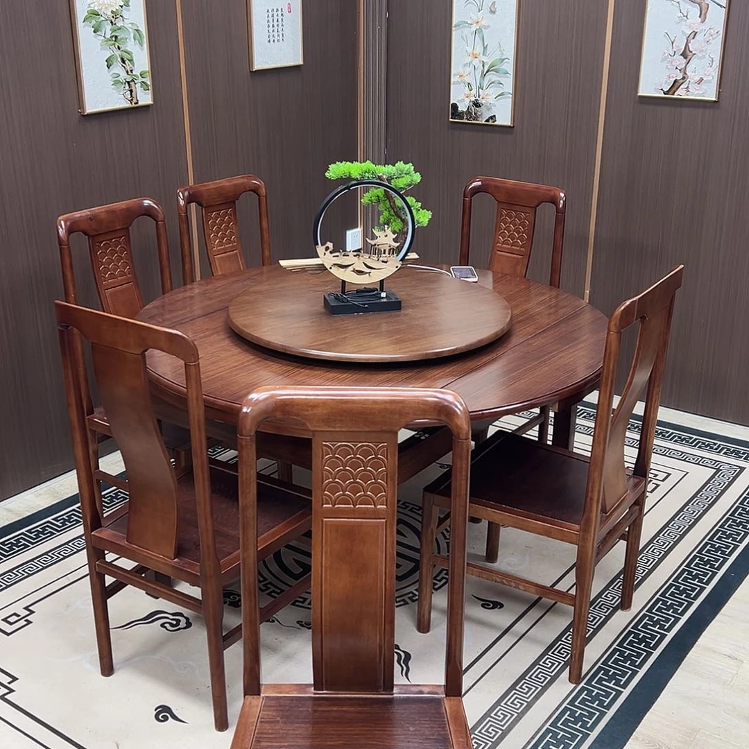 木井****哥1.5米+8张椅子+电动转盘+礼品