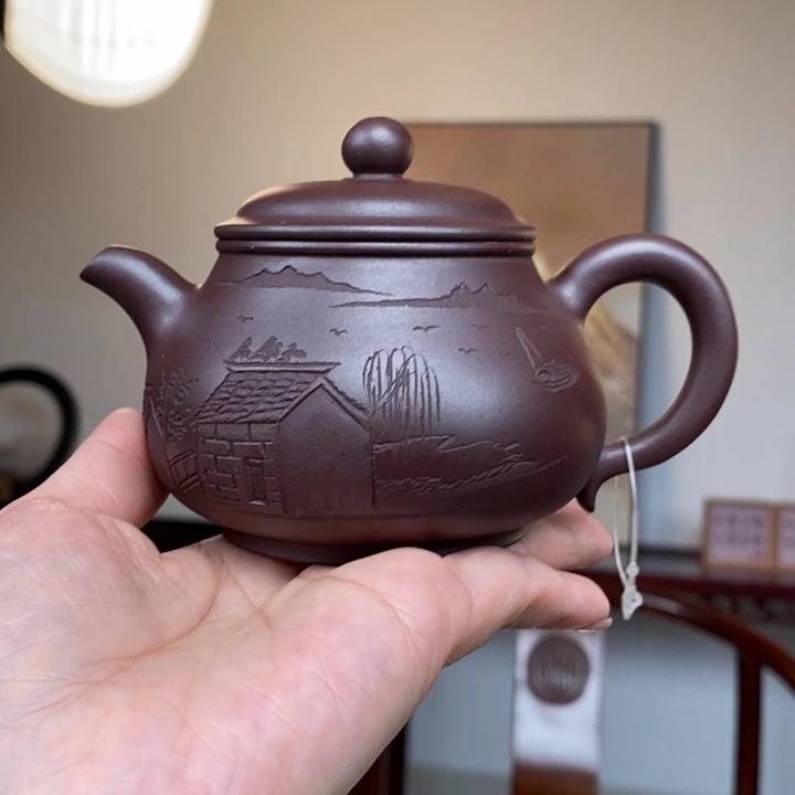 紫砂茶壶宜兴紫砂工艺作品
