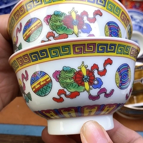 景德镇陶瓷藏式茶碗