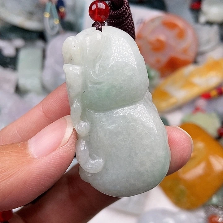 未镶嵌挂件翡翠翡翠