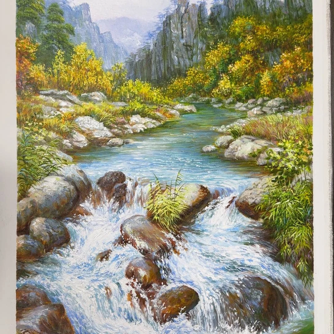 油画加油加油努力加油加油