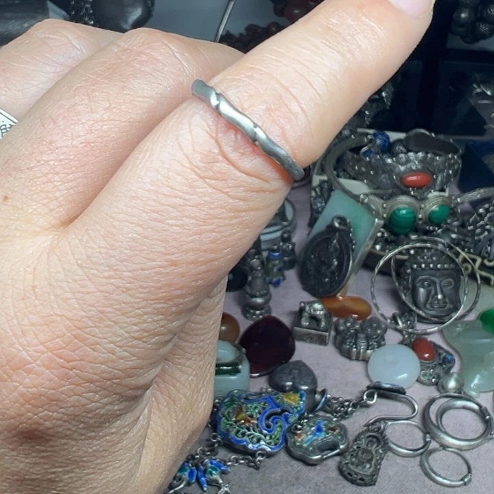 珐琅足银梅偏远地区不包邮