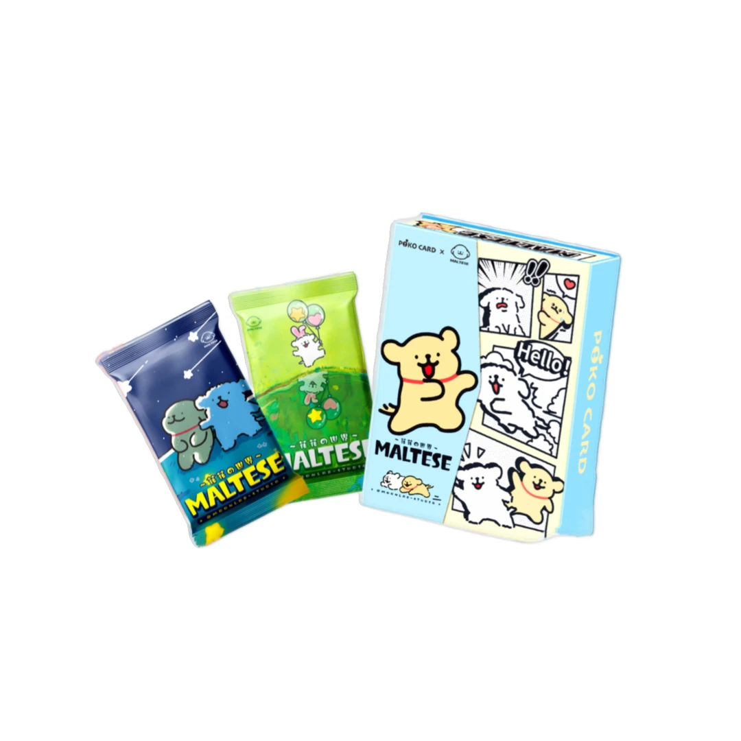 【宠粉浮浮】【PokoCard《线条小狗》】收藏卡牌盲盒二创（默认代拆）Z