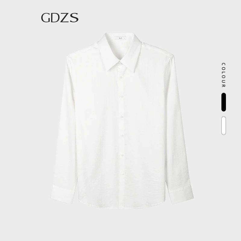 GDZS格度佐致品牌男装-春夏新款男士舒适简约长袖衬衫PABGA3049