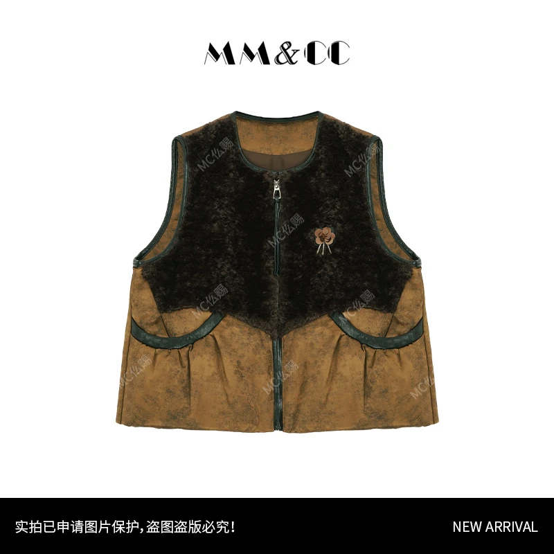 【知澜】新中式国风90白鸭绒百搭马甲LY-G9052