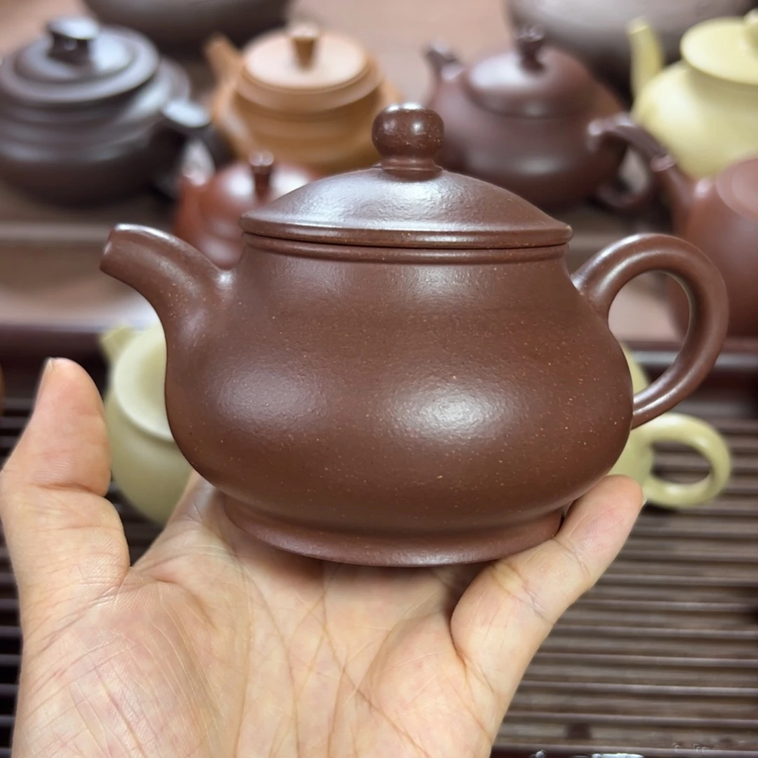 紫泥茶壶潘壶 180cc