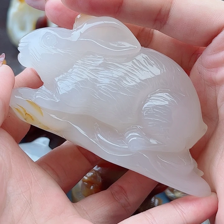 ℒ***心未镶嵌玛瑙手饰吊坠