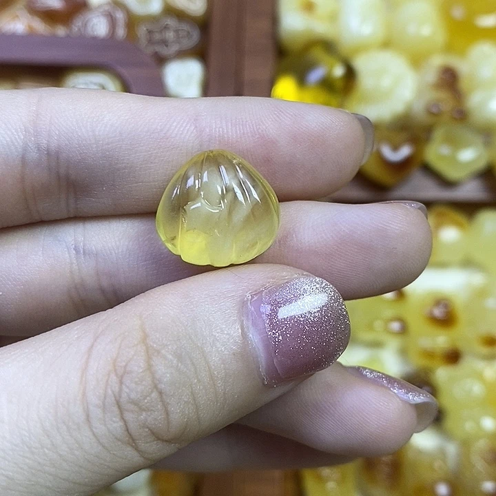 橄榄核吊坠小贝壳